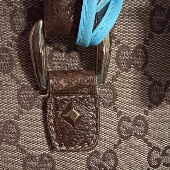 Gucci Brown Monogram Canvas Tote - Picture 9 of 10